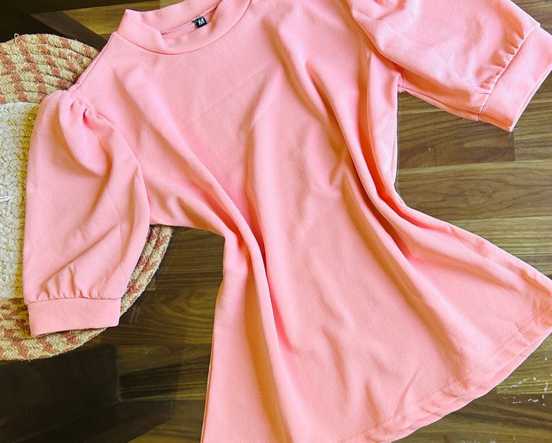 Puff Sleeves Women Top