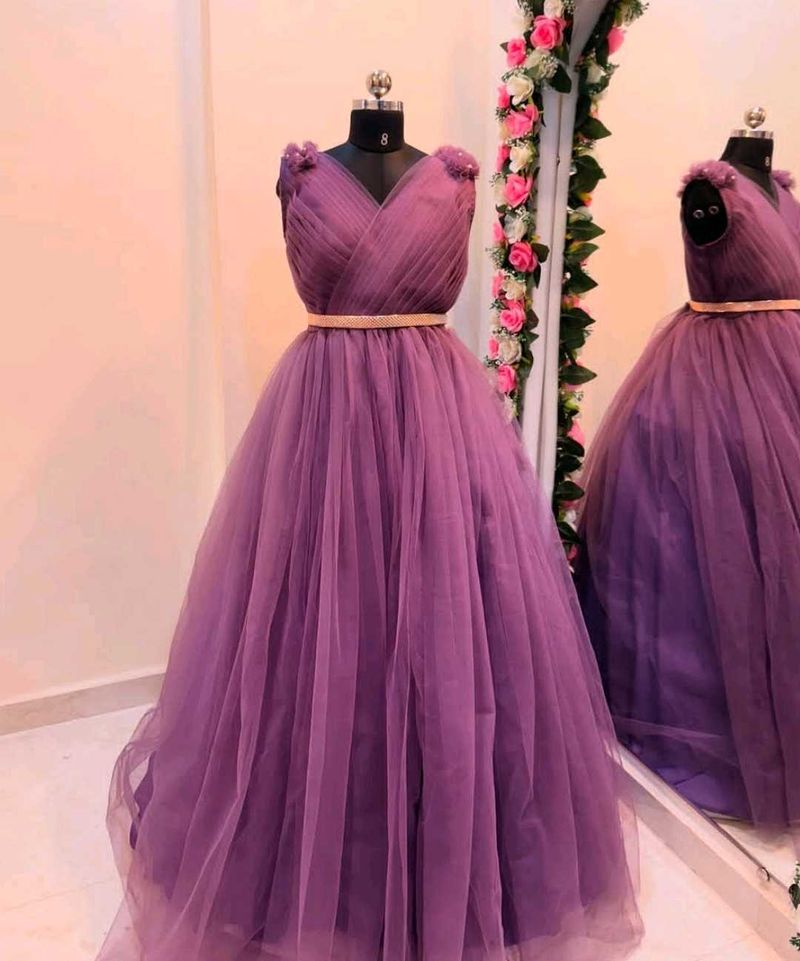 Designer Gown 💜 All Colour Available