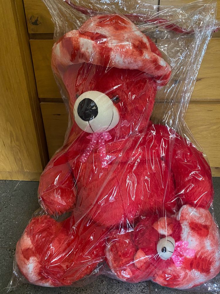 Soft Toy Red teddy Bear
