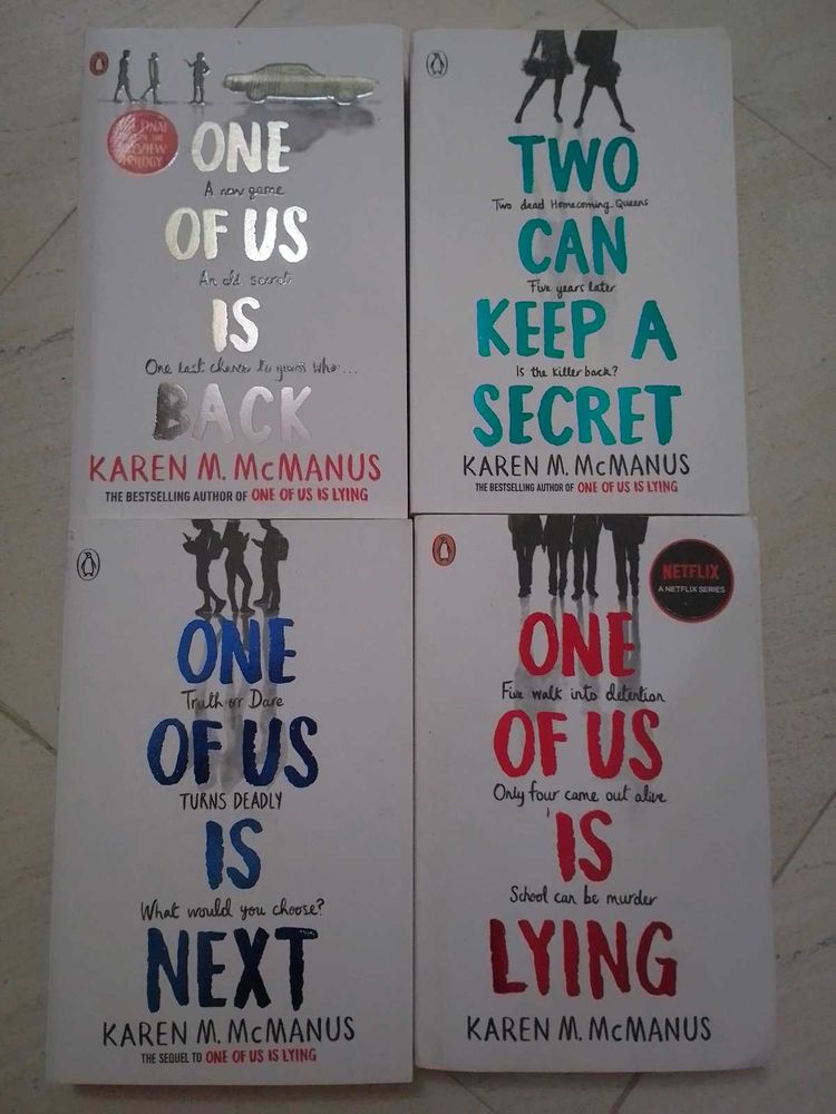One Of Us Is Lying 4 Book Set