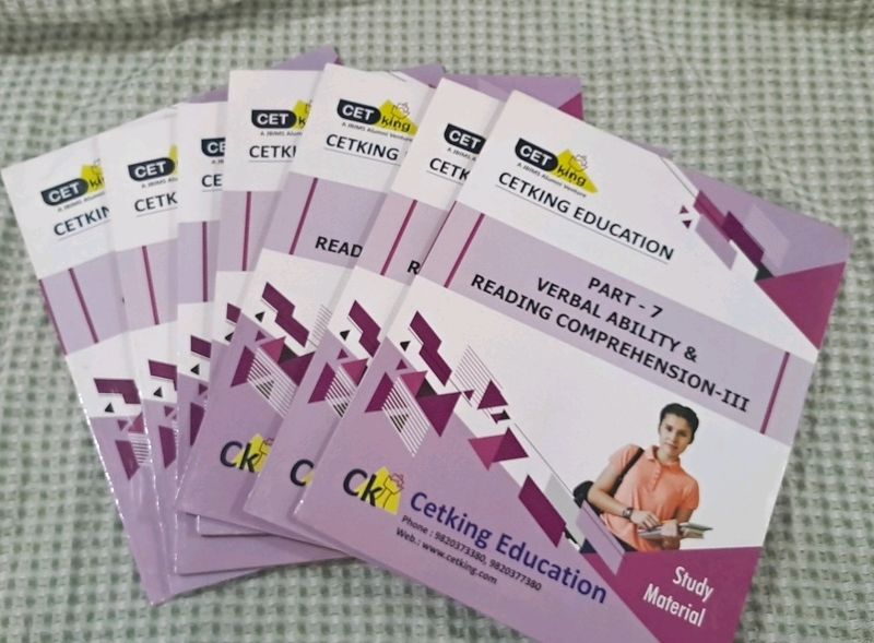 CET  BOOKS ......CETKING EDUCATION......PART 1 to
