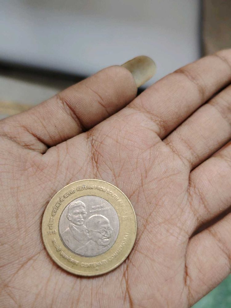 Gandhi Return From South Africa Coin