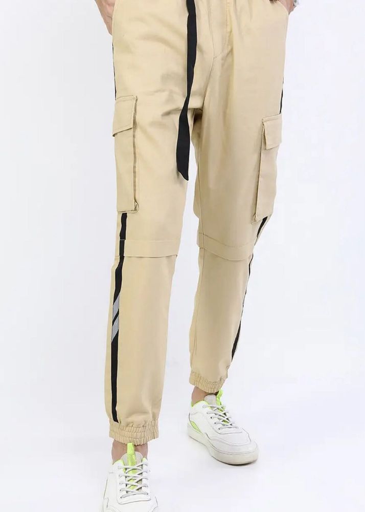 Biege Cargo Pants
