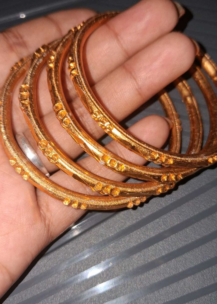 Golden Bangle Set