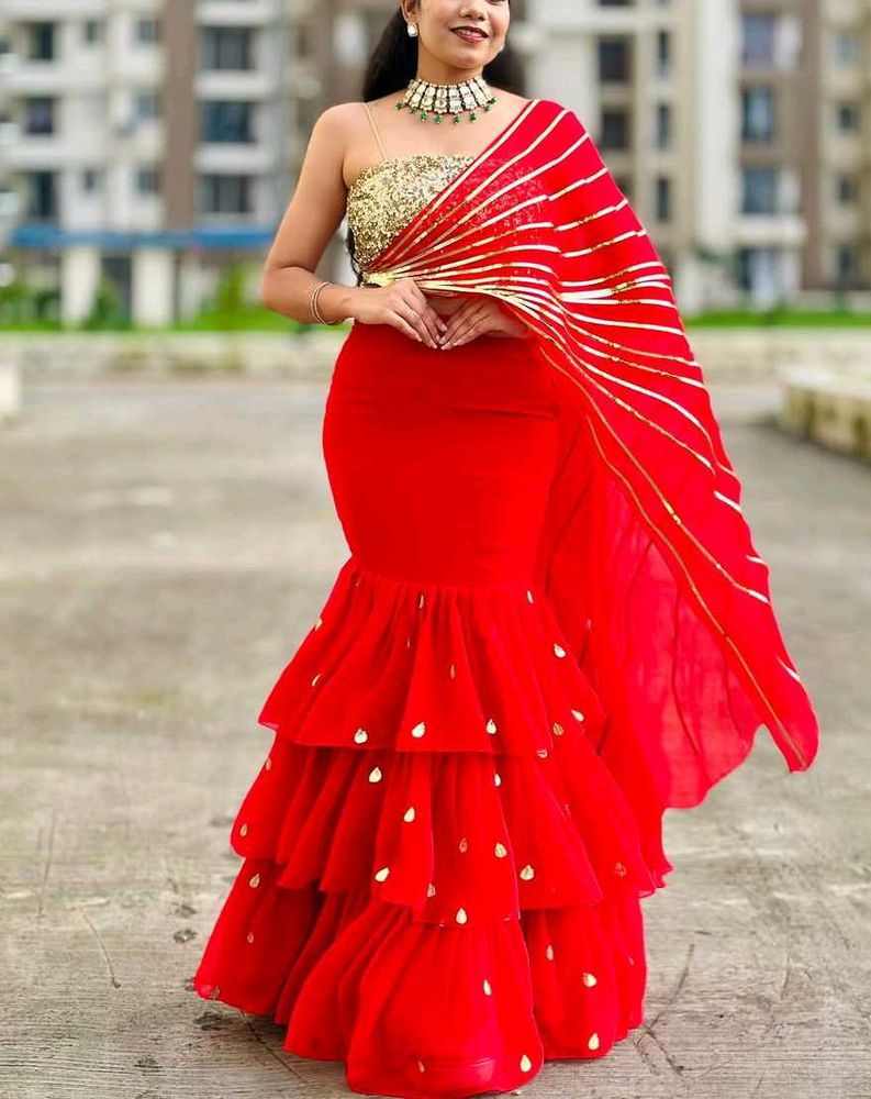 Westran Wear Lehenga Top With Free Gift