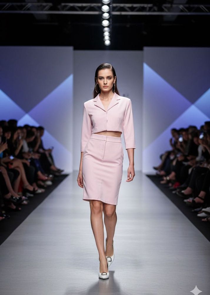 Pink classy dress