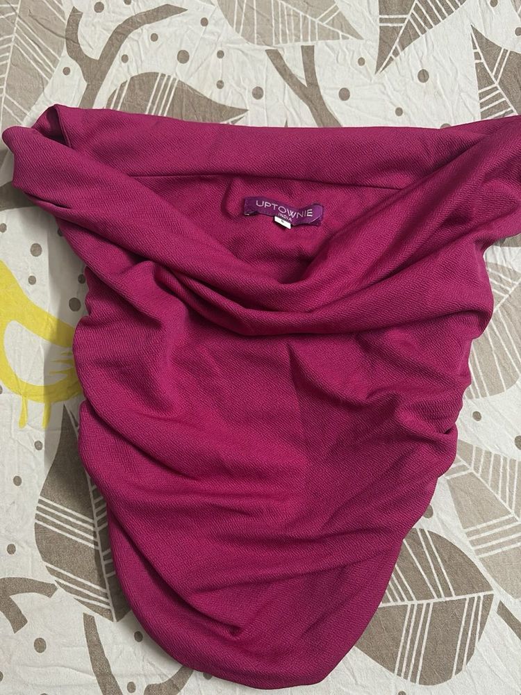 Uptownie Cowl Neck Multi Way Top