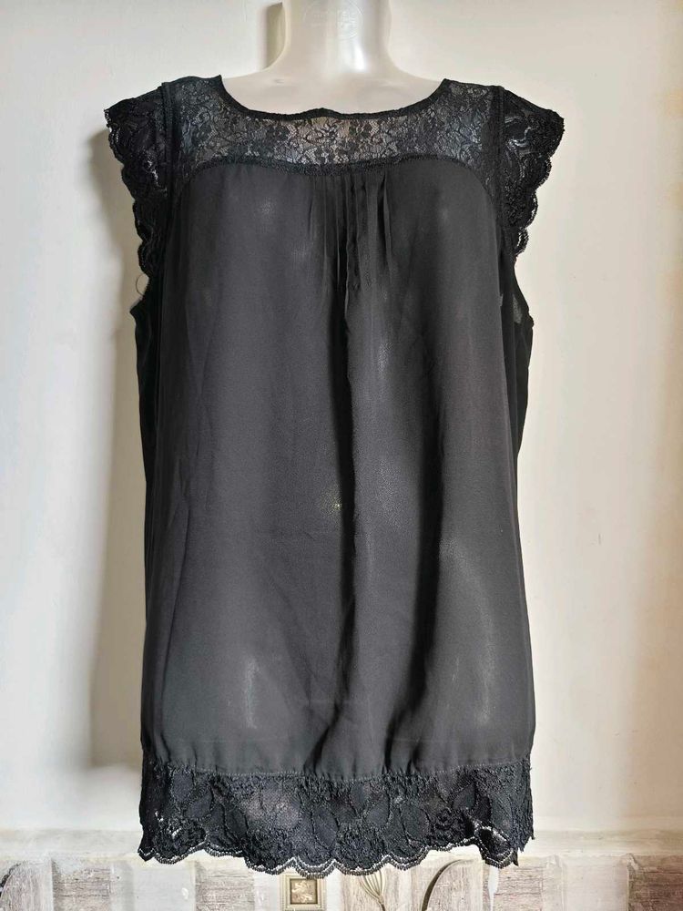 🎊Buy 1, Get 1 Free🎁Elegant Black Lace Top