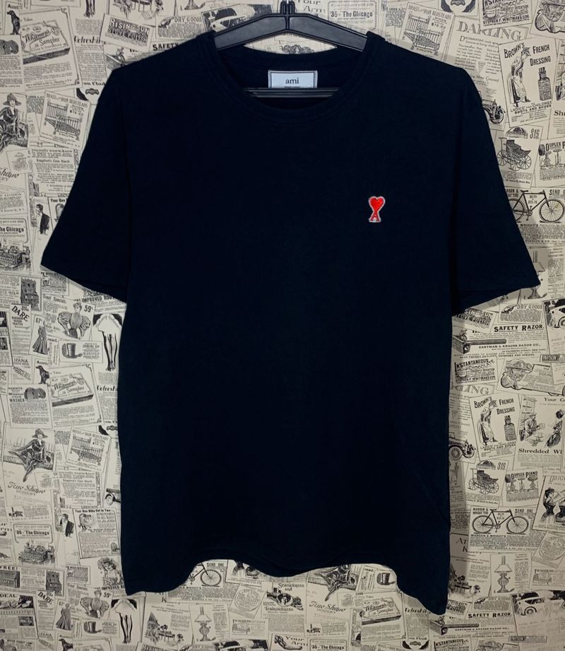 AMI Paris Heart Logo T-Shirt