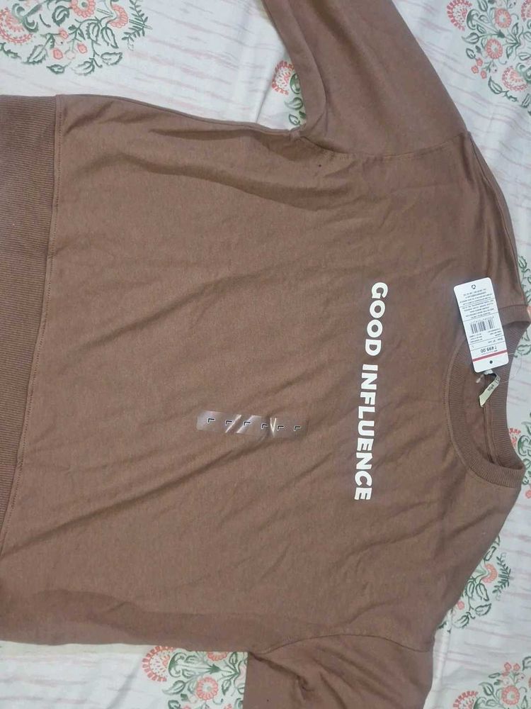 Good Influence Brown Sweatshirt