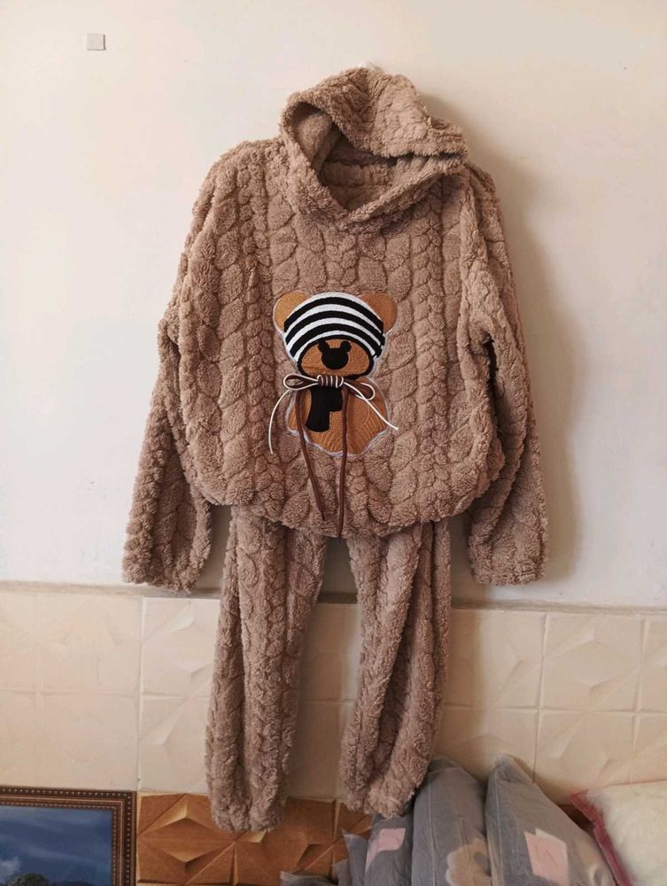 Cute Bear Lounge Set