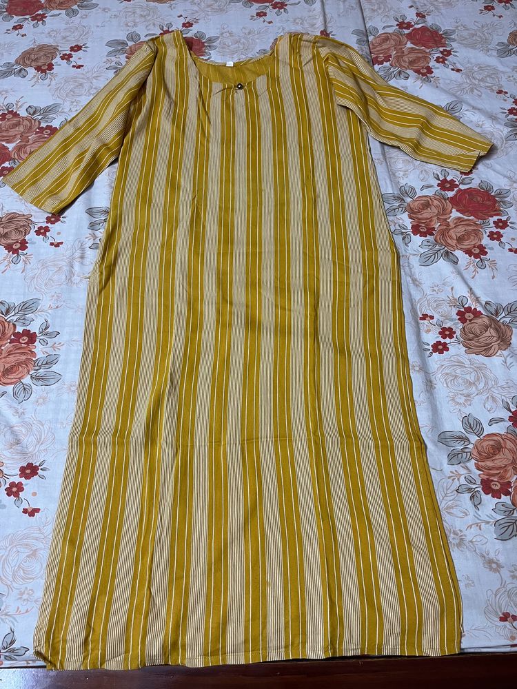 Yellow Kurti