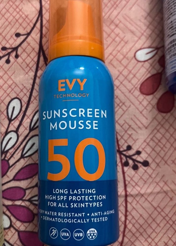 Evy Sunscreen Mousse Spf 50