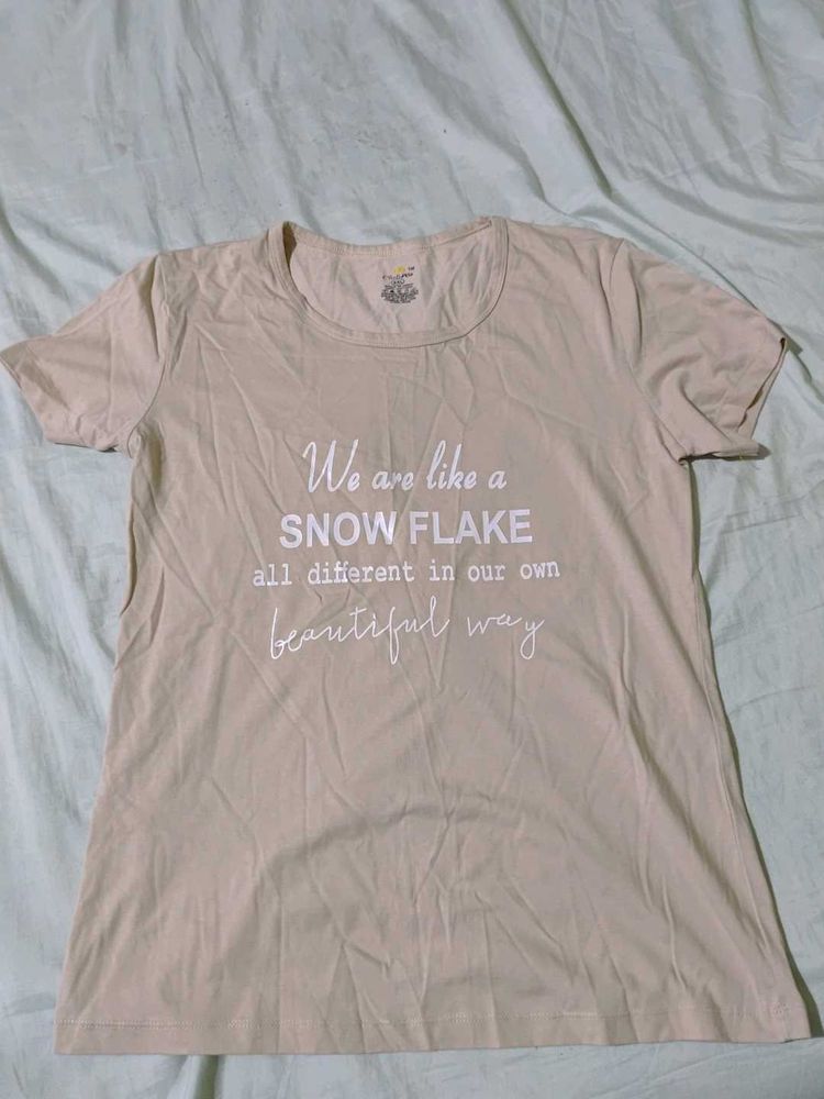 Aesthetic Cream T-Shirt