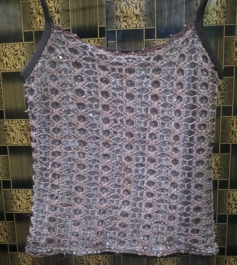Beautiful Tank Top Nd Crochet Shrug