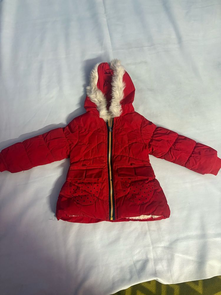 Red Winter Coat