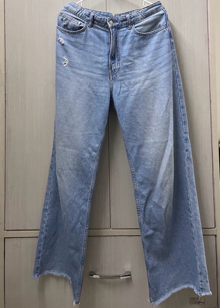 H&amp;M Ultra High Wide Jeans