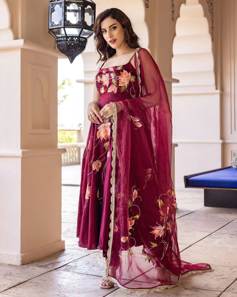 Anarkali Suit Set