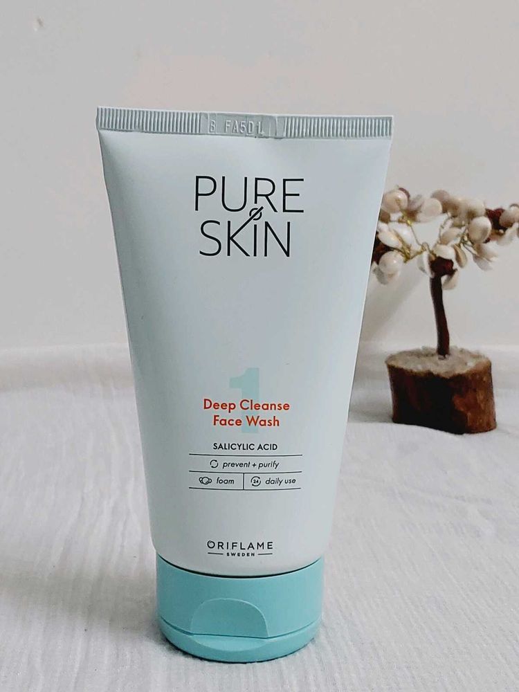 Oriflame Pure Skin Deep Cleanse Face Wash