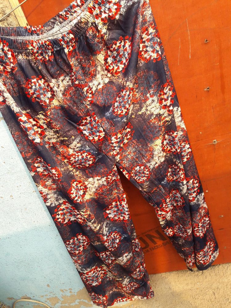 Pack Of 2 Nevy Blue Flowers Plazoo