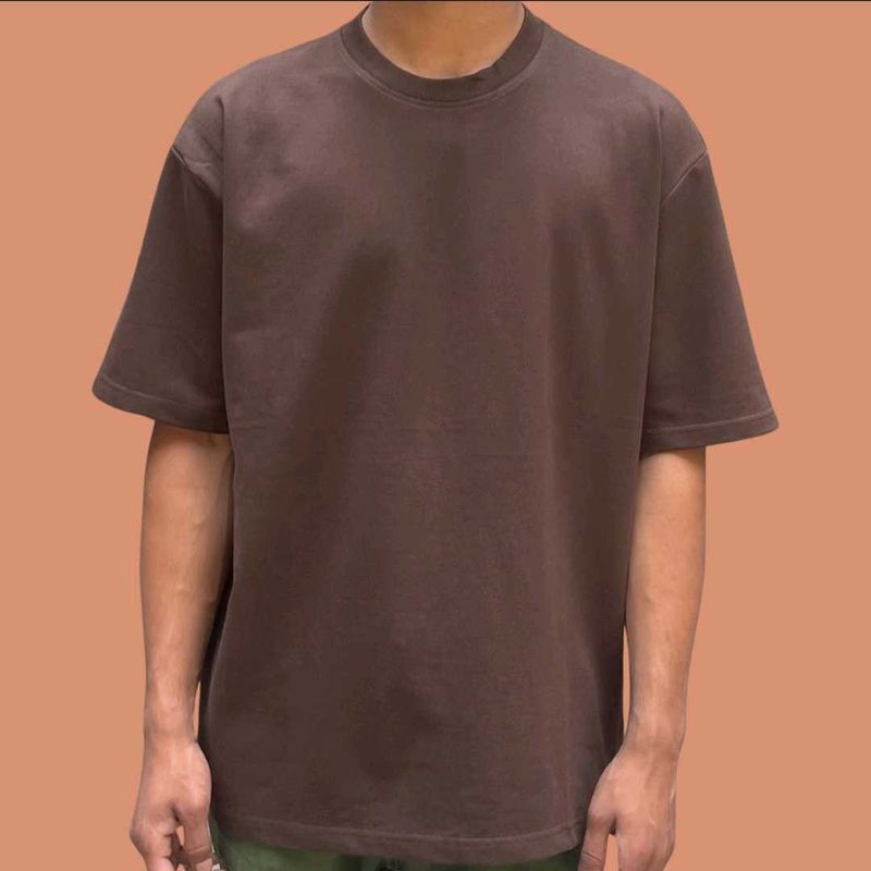 Plain Drop Shoulder 240GSM tshirt