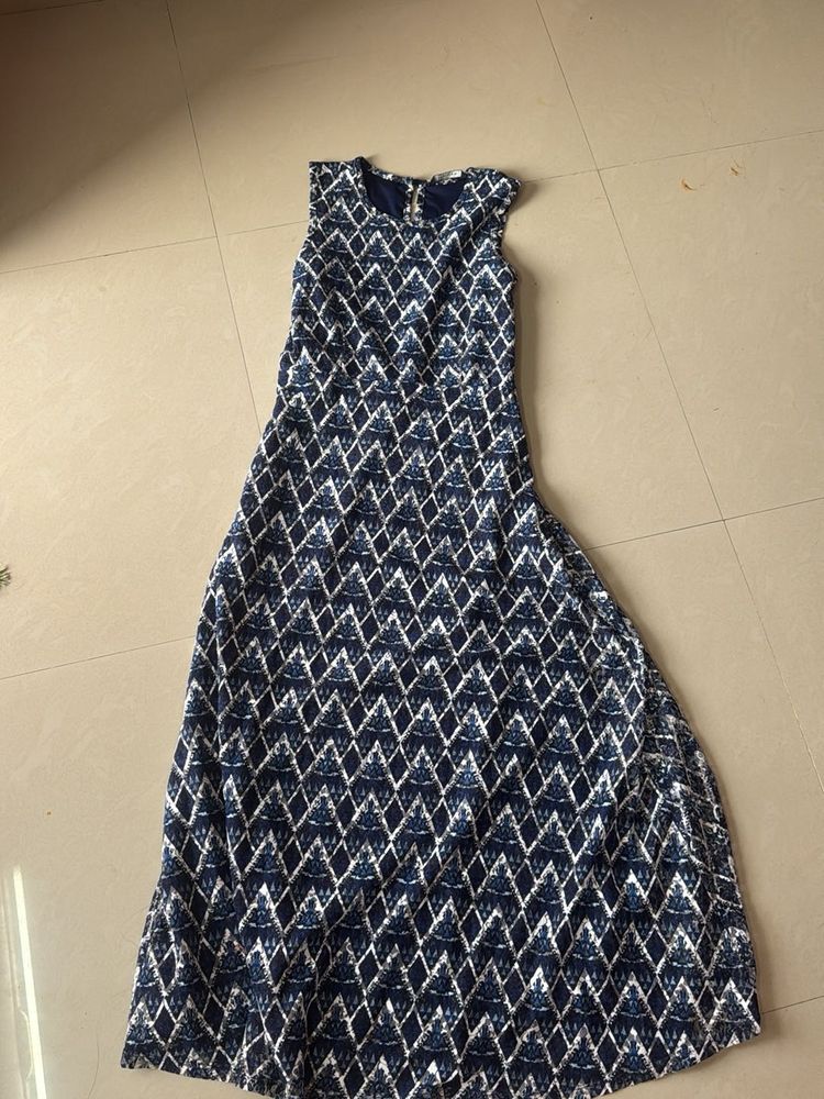 Patterned Maxi Dress