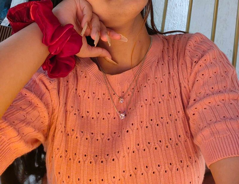 Layered Silver Necklace