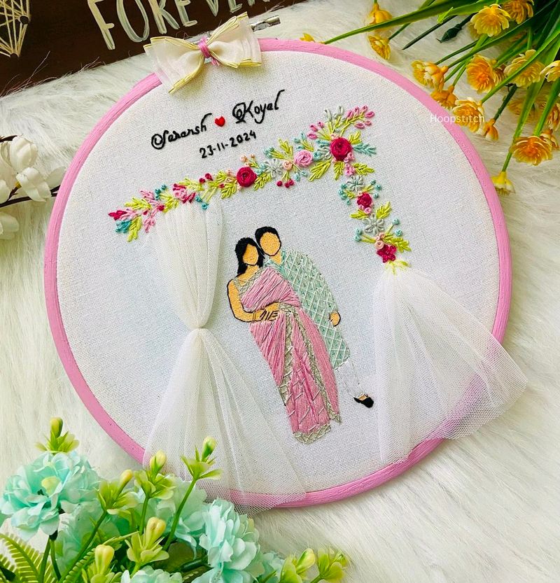 Wedding Hoop Art