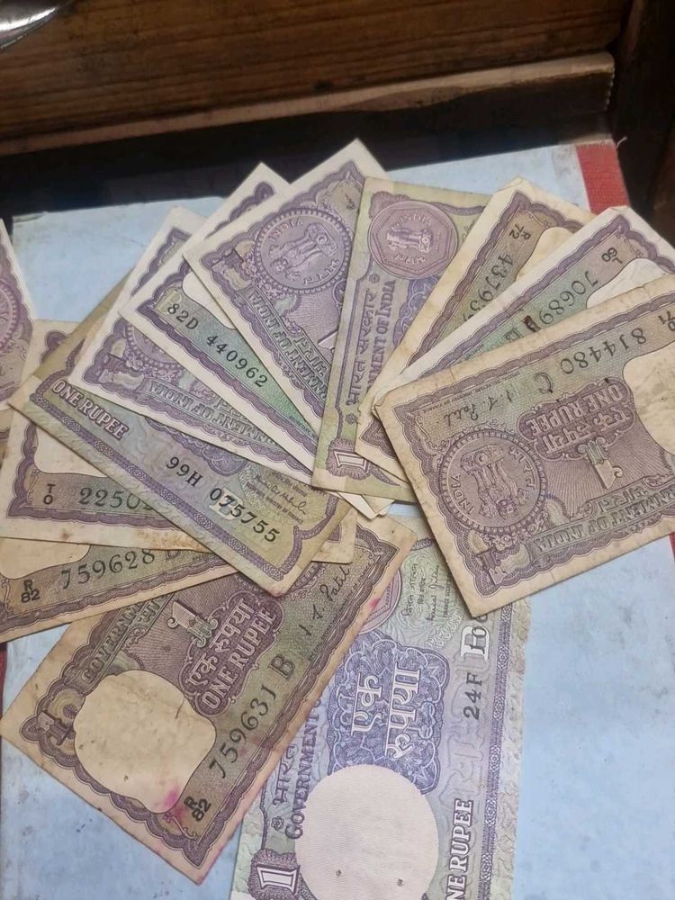 Old 1 Rs Mix Year 20 Pcs