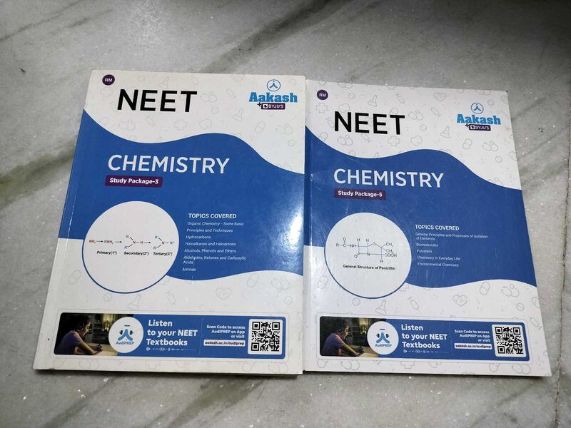 Aakash Neet Chemistry Books