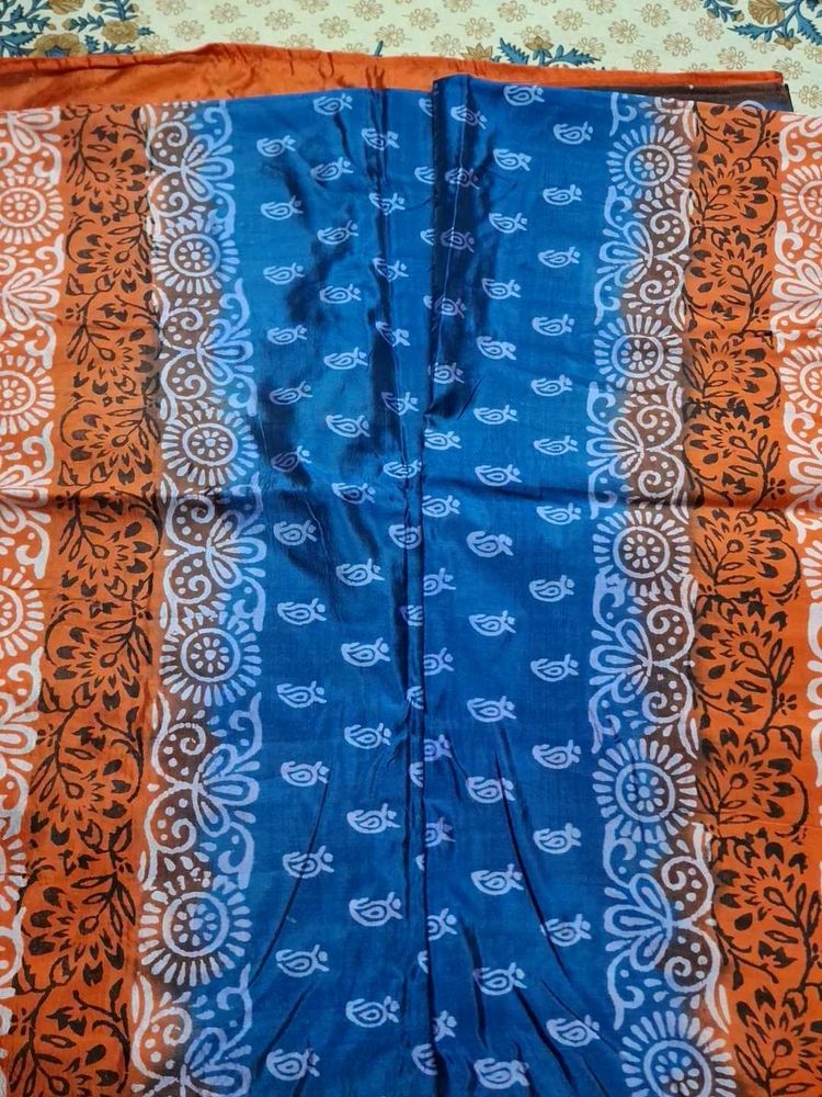 Ethnic modal silk Saree with blouse