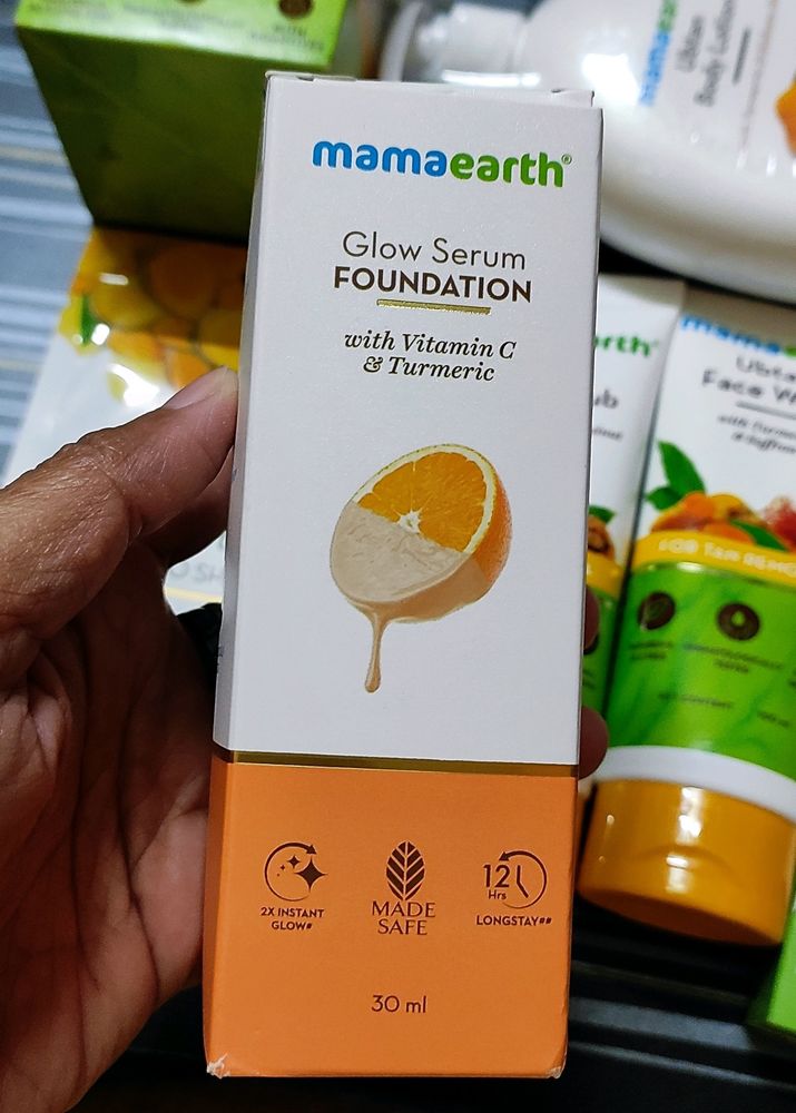 🎉SALE ON MAMAEARTH GLOW SERUM FOUNDATION 🎉