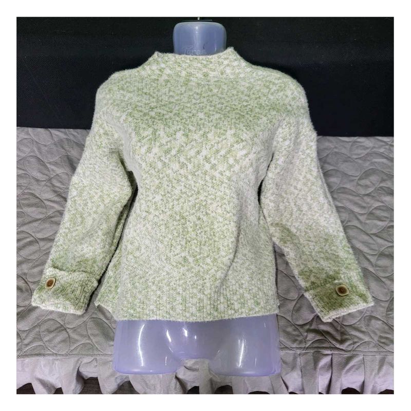 Green Knit Sweater