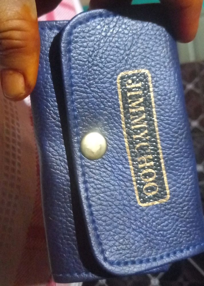 Jimmy Choo Leather Card Holder