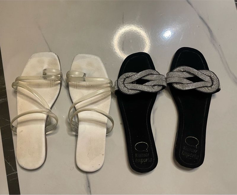 Slide Sandal Set Pack Of 2