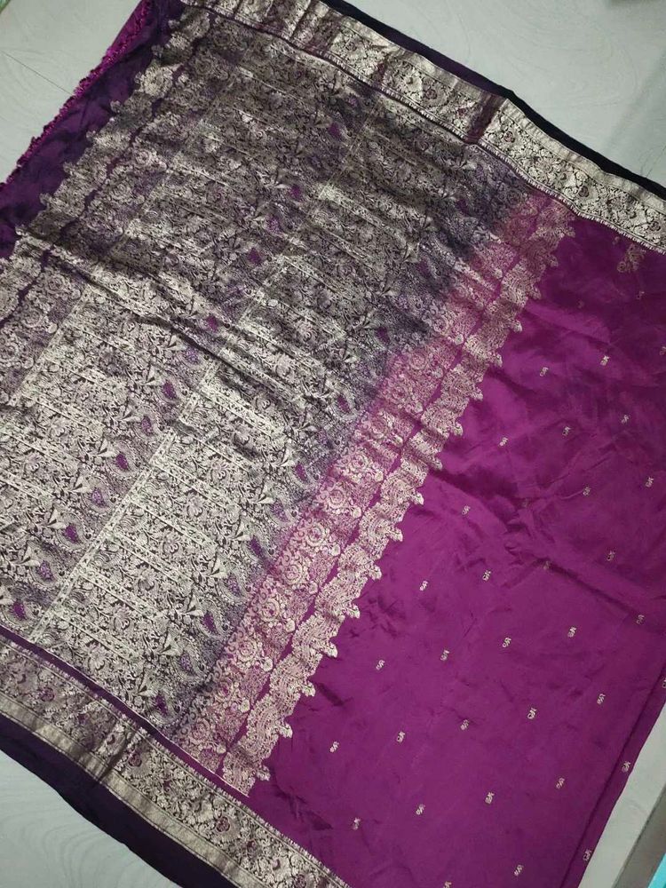 Pure Kanchi Pattu Saree 💜