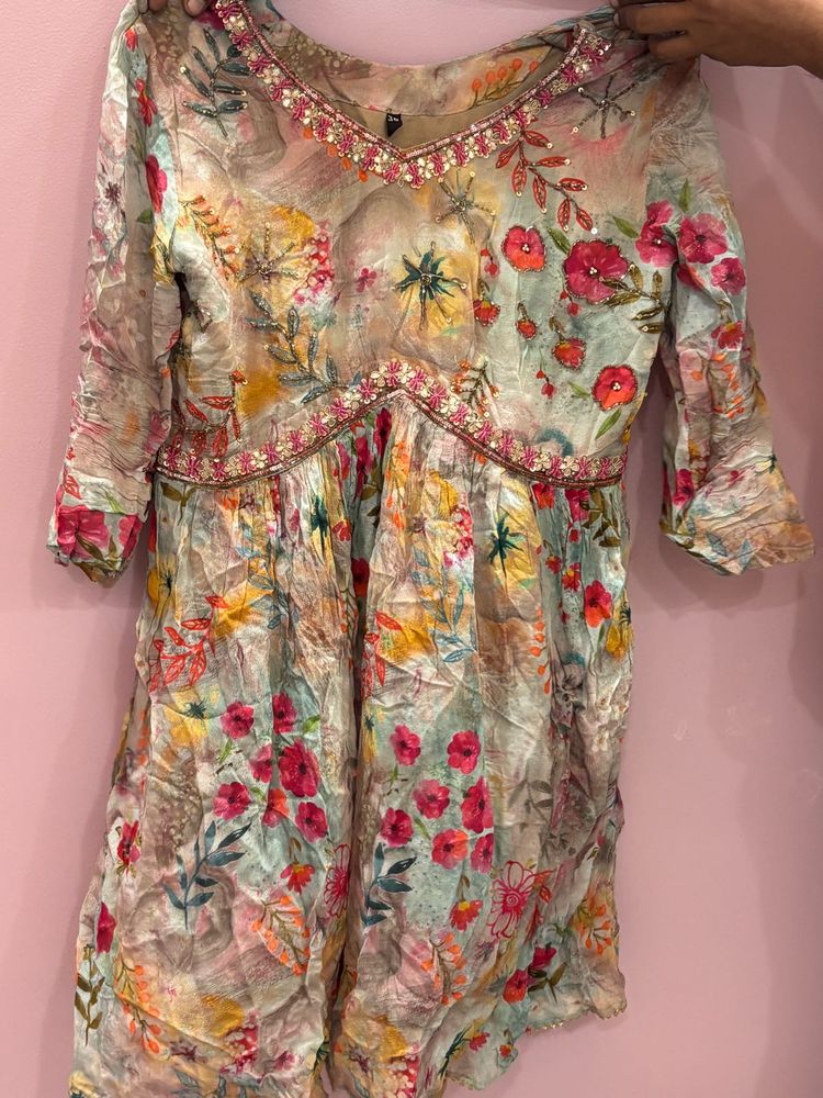 ALIA PATTER Floral Print Dress