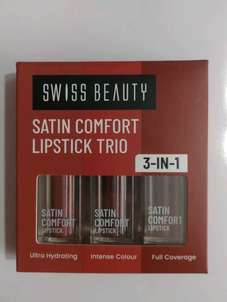 Swiss Beauty Lipstick Trio✨