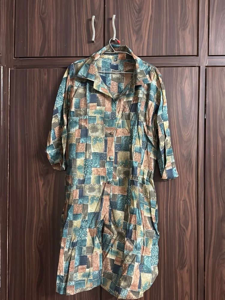 CO ORD SETT!!! Retro Patchwork Print!!