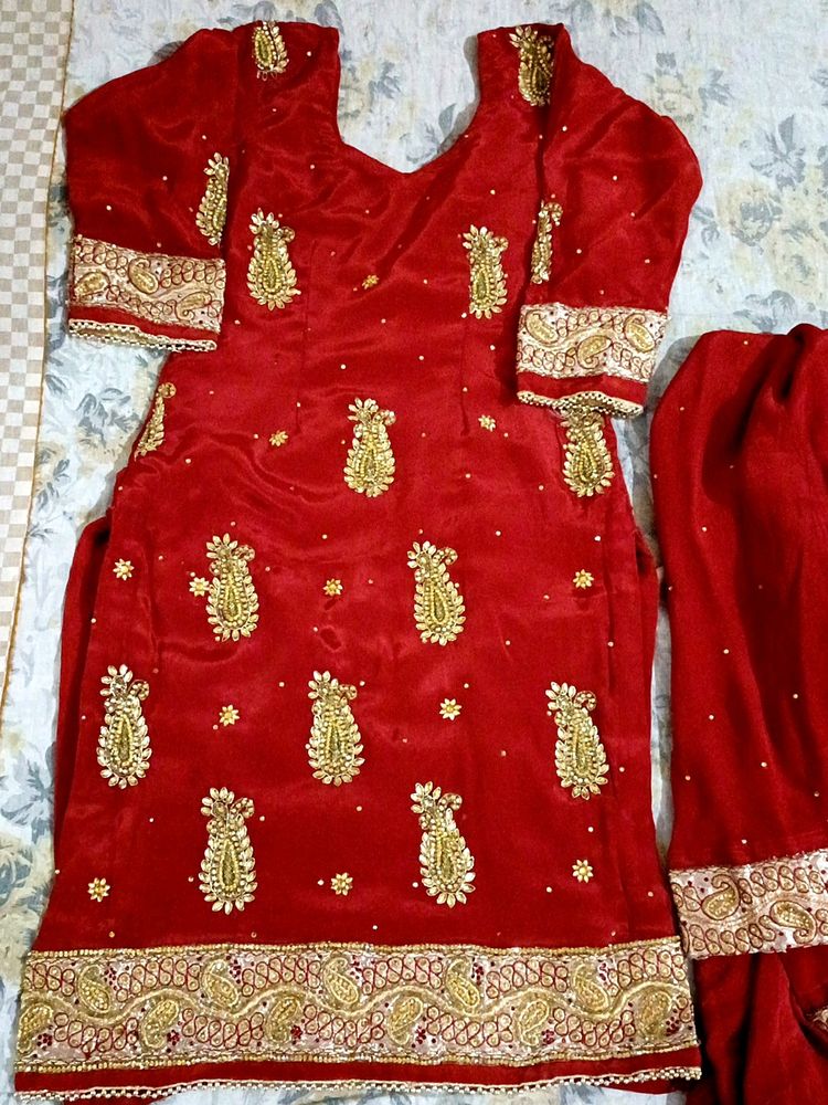 Punjabi Salwar Suit With Dupatta🎉🎁🥰