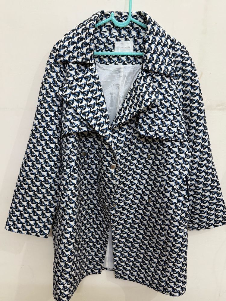 Patterned Women&#39;s Coat