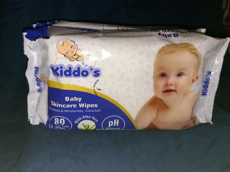 Kiddo&#39;s Baby Wipes - 80 Count