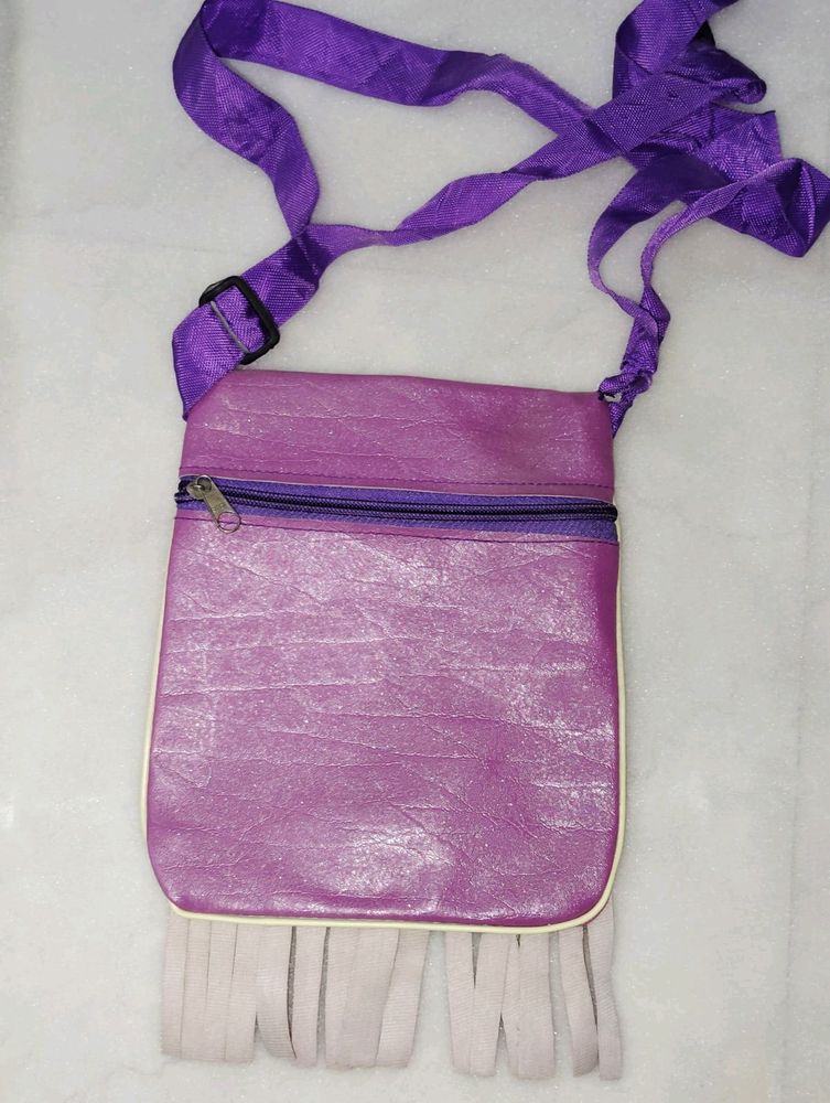 Purple Sling Bag