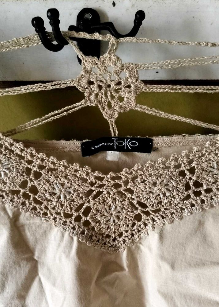 Crochet Detail Top
