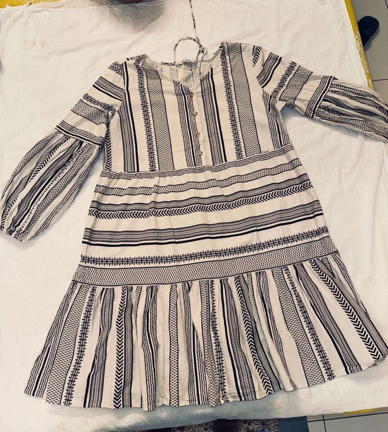 Striped Bohemian Dress