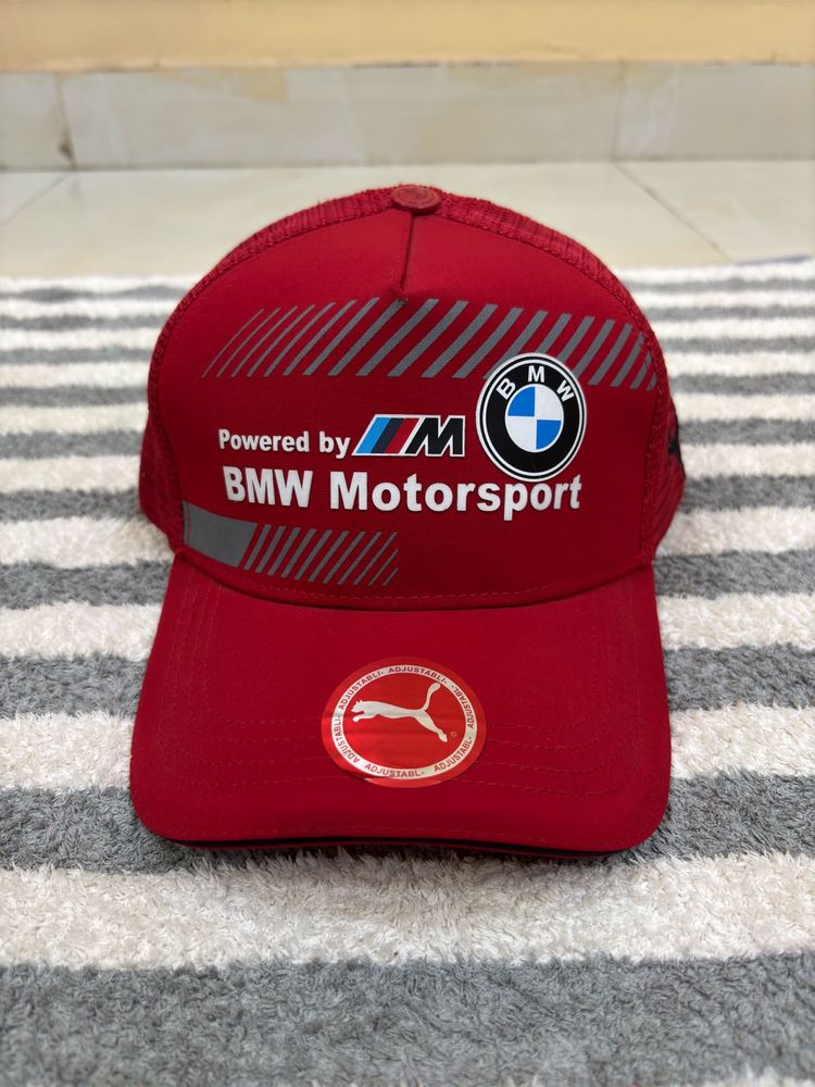 BMW Motorsport X Puma Unisex Red Baseball Cap