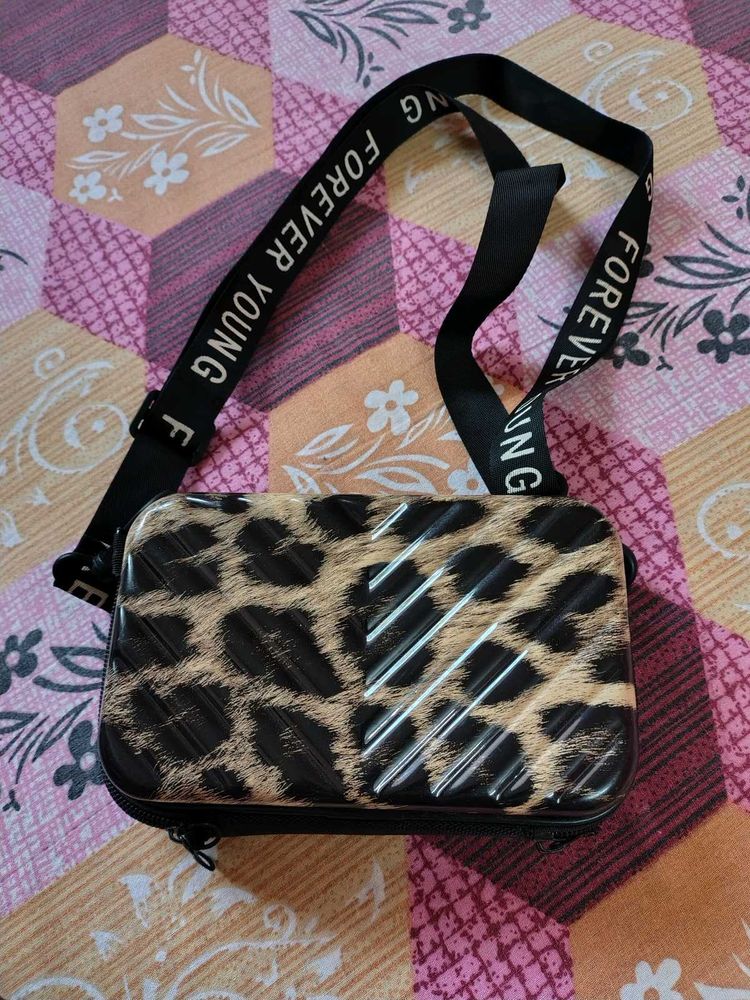Animal Print Crossbody Bag