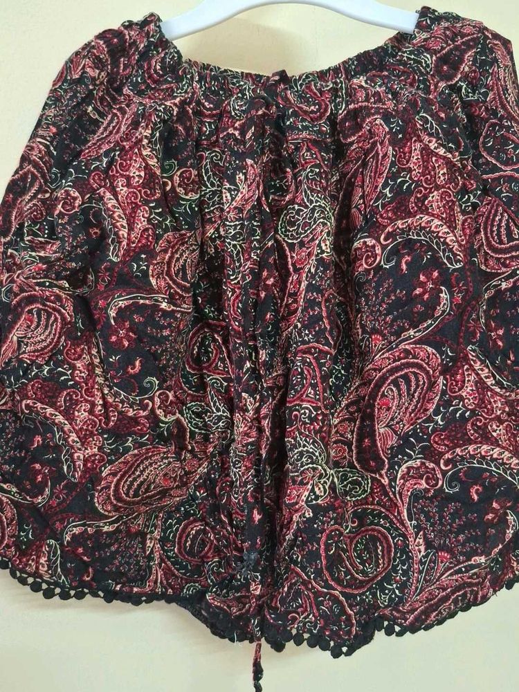 Boho Paisley Print pant