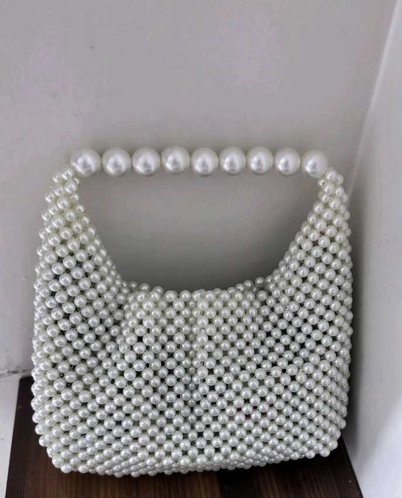 Pearl Beaded Handbag
