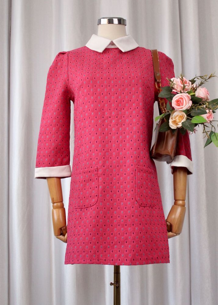 Retro Pink Dress